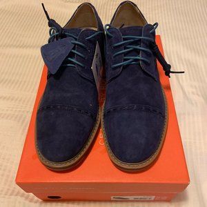 NIB Rockport Blue Suede Dress Shoes - Size 9